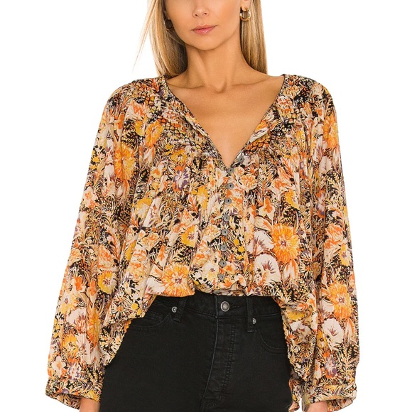 Free People Tops - FREE PEOPLE COOL MEADOW TOP NWT